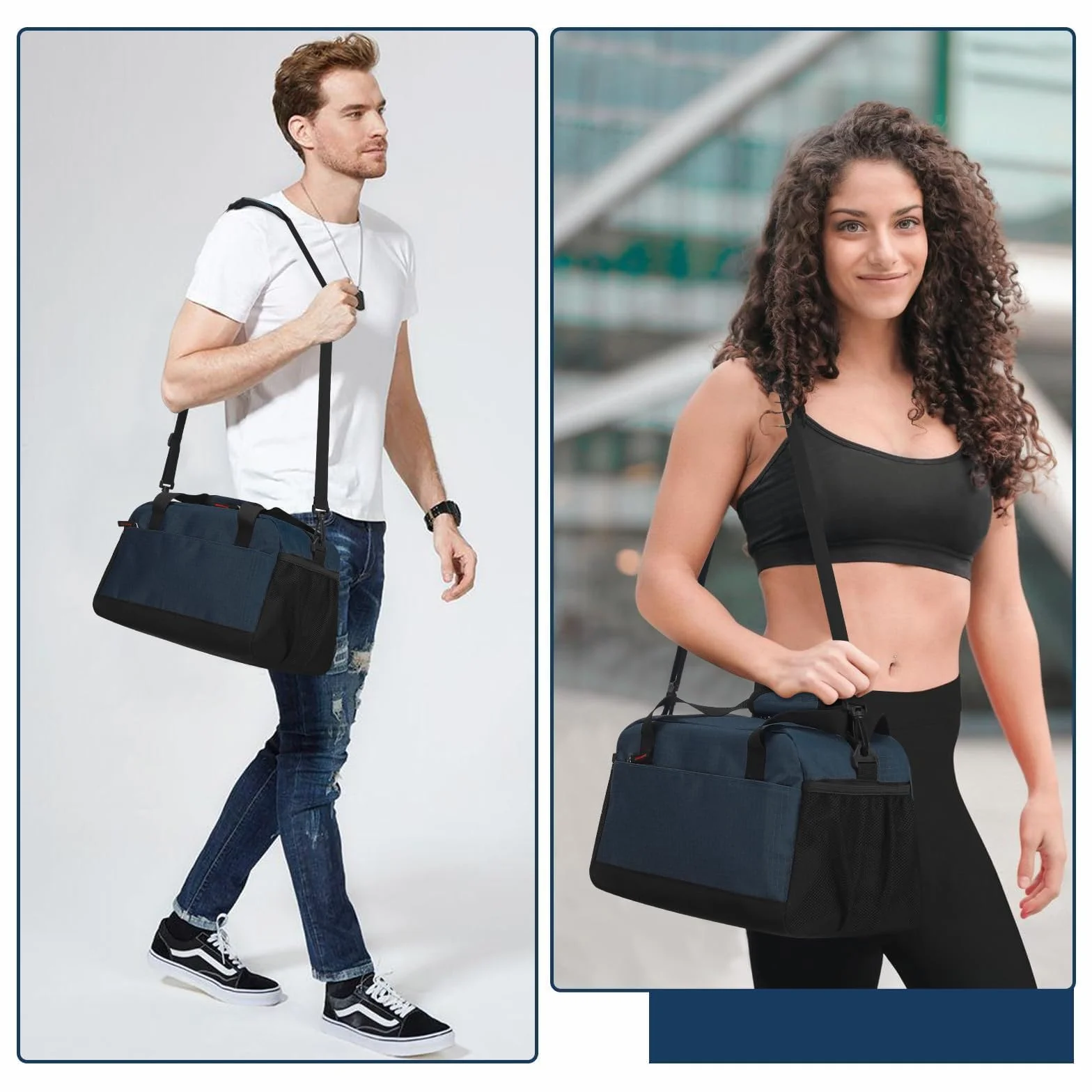 Petit Sac de Sport avec Poche Humide