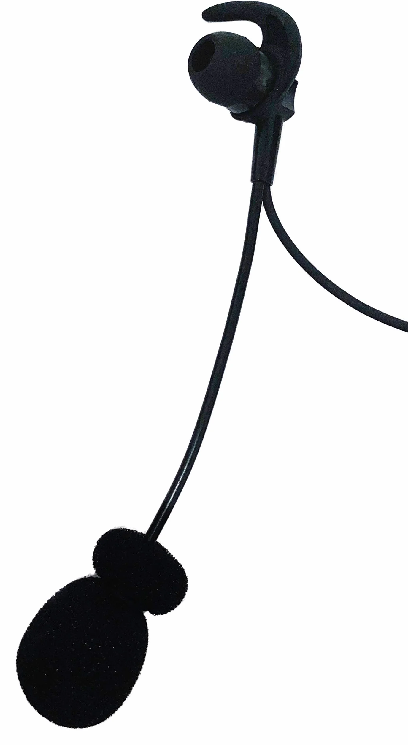 Écouteurs intra-auriculaires pour arbitre avec microphone - Tailles réglables - Résistant