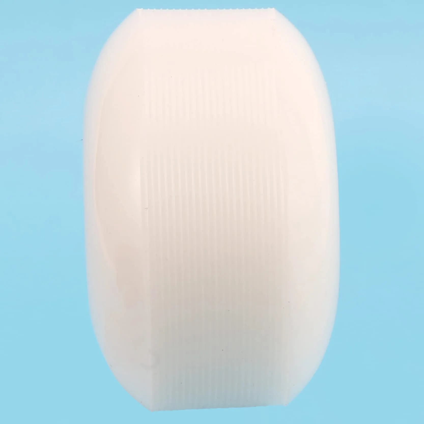 Roues de Planche à roulettes 52x30mm PU Street Cruiser Longboard Roulements Ensemble de 4 Blanc