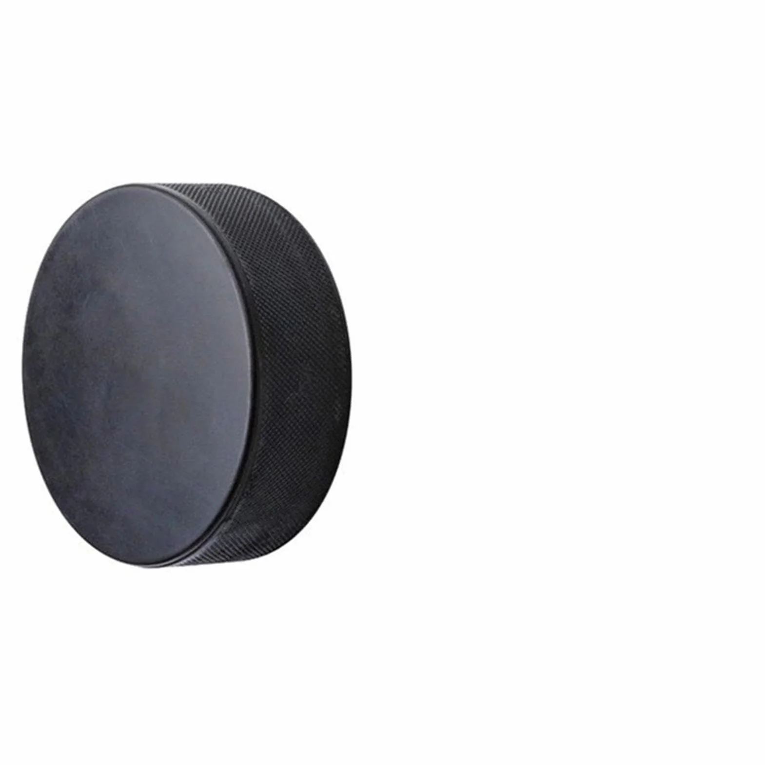 Palets de hockey sur glace en mousse souple noire – Lot de 4, Diamètre 7,6 cm, Épaisseur 2,5 cm