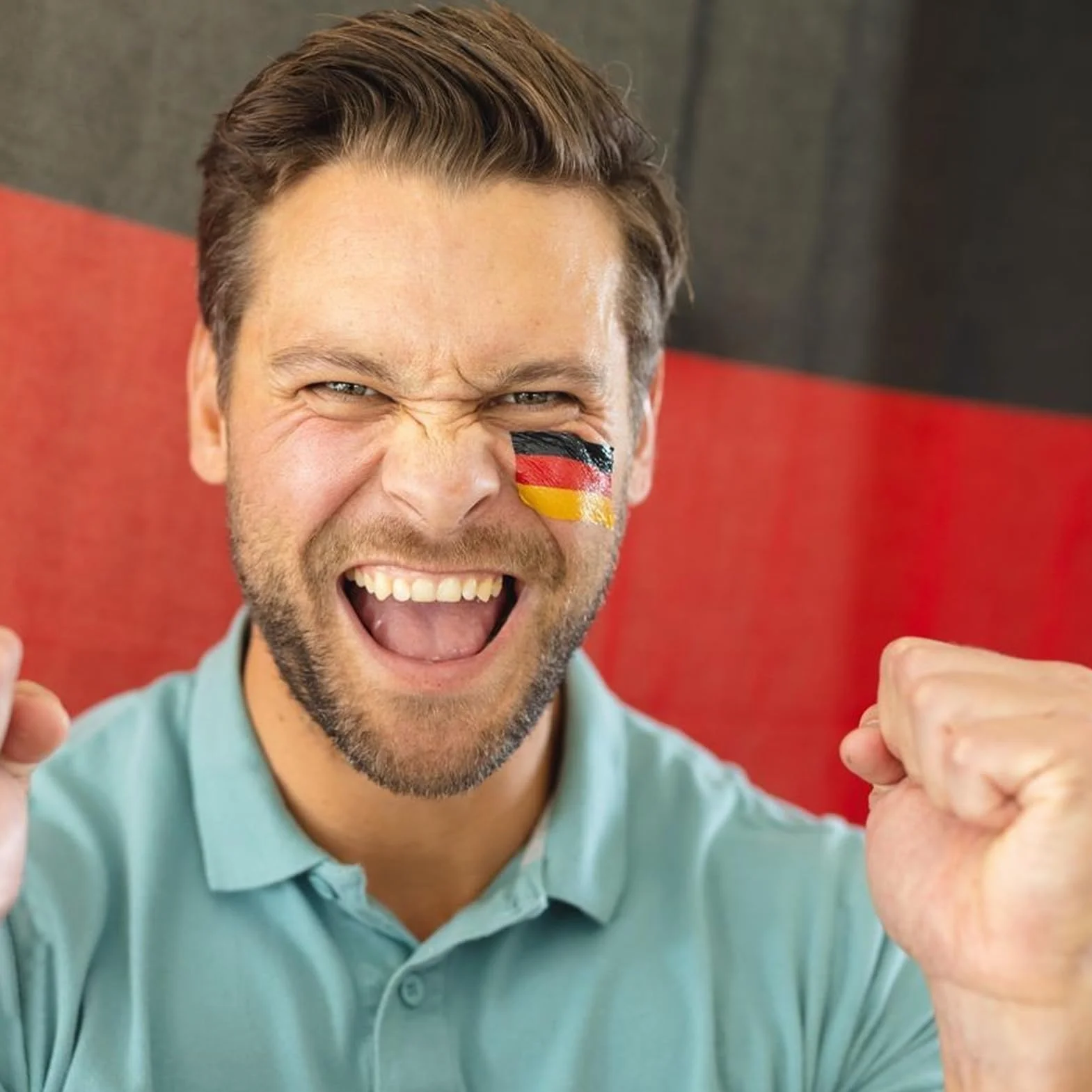 Maquillage Drapeau Français Rouge Blanc Bleu 3 Couleurs Lavable