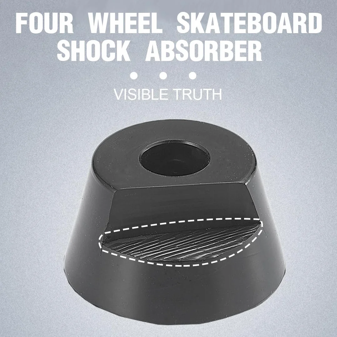 Bagues de Skateboard pour Camions Roues Longboard Lot de 4