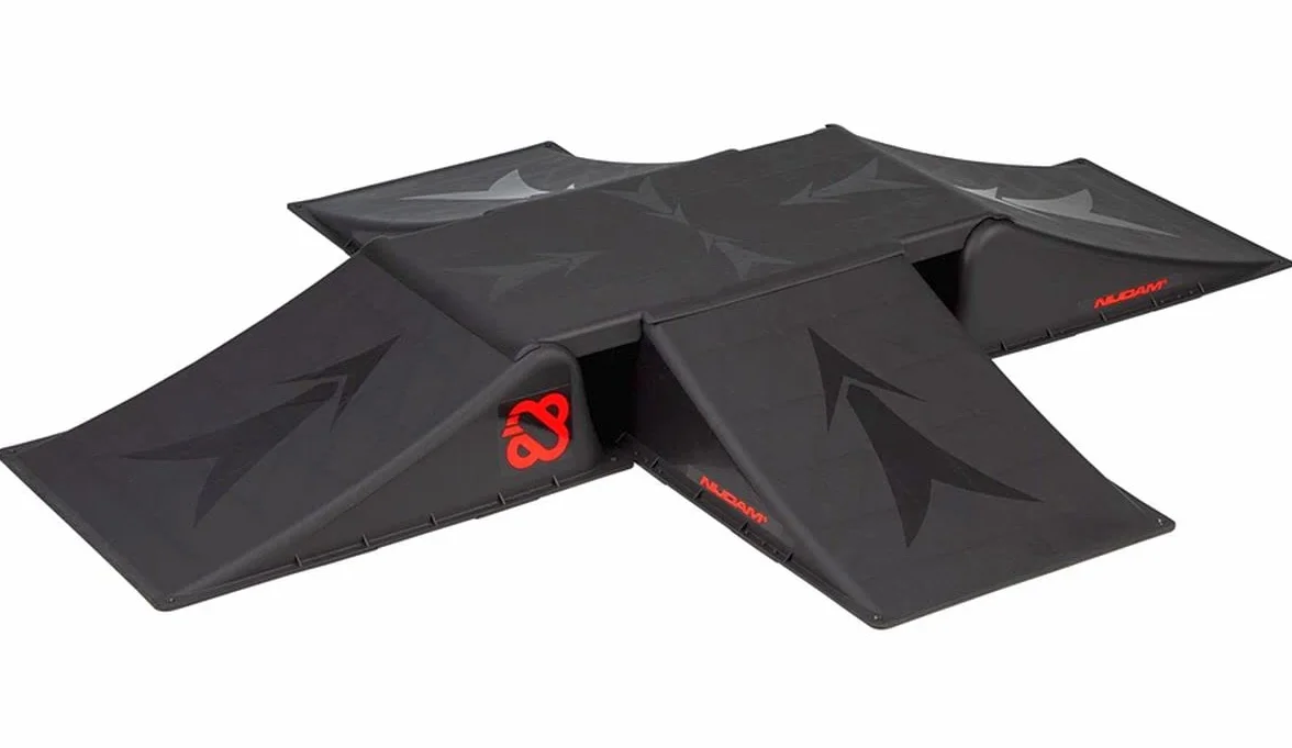 Nijdam Crossing Rampes Lot de 4 + 1-2 Noir
