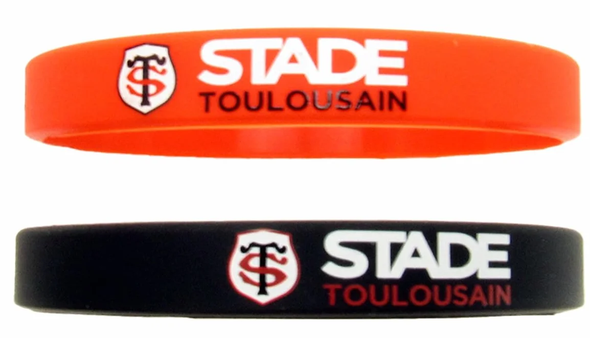 Stade Toulousain 2 x bracelet Toulouse Collection officielle Rugby