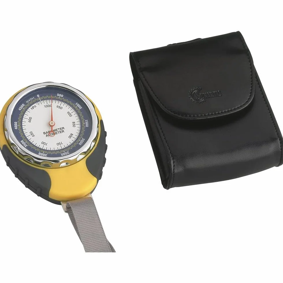 TFA Dostmann Altimètre HITRAX Globe 0-5000 mètres Pression atmosphérique absolue Relative Gris-Jaune
