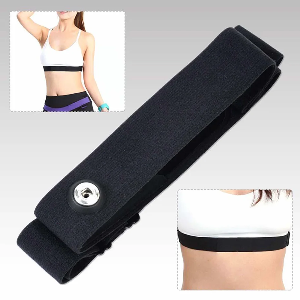 Pasek do monitora tętna CooSpo Original HRM Belt elastyczny regulowany do Garmin Wahoo Polar