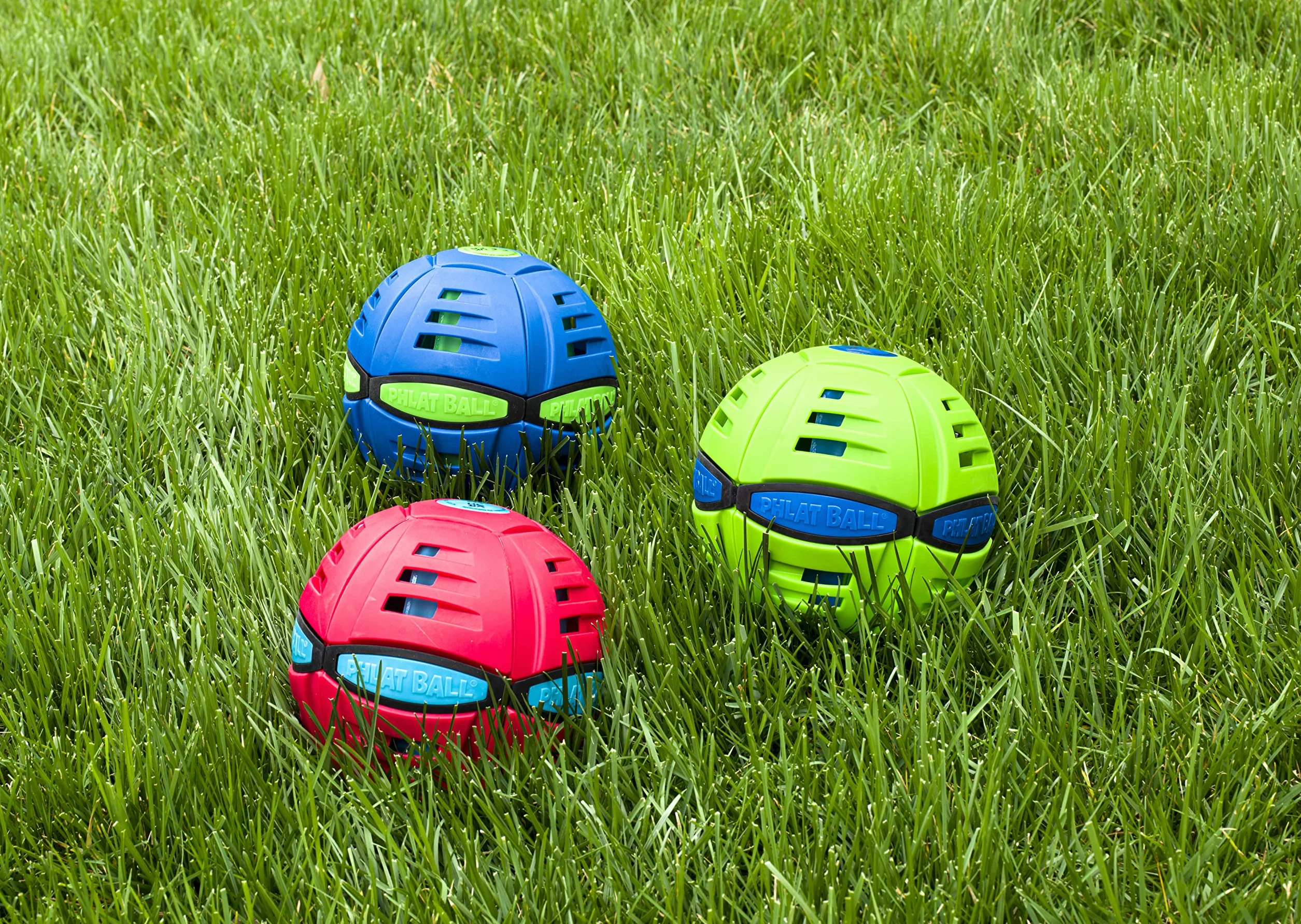 Wahu PHLAT BALL Classic Frisbee Volant Transformable Ballon Jeux Extérieur Enfants 5 Ans 15,7cm 22,9cm