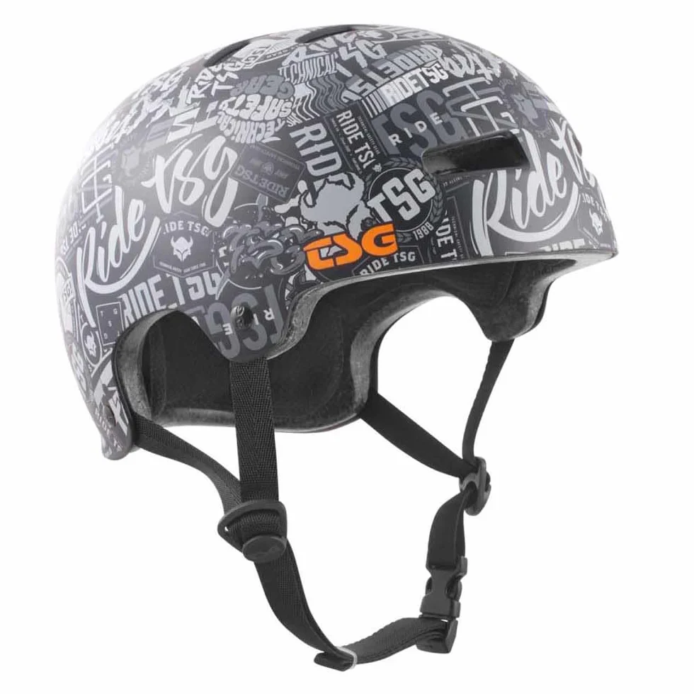 TSG Evolution Casque Bowl Adulte Stickerbomb