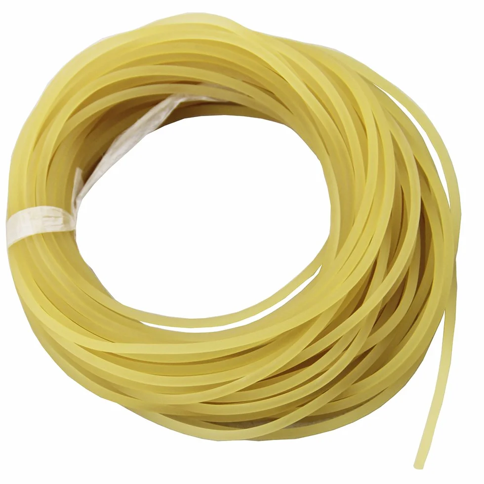 Corde de pêche en caoutchouc élastique 10 m Diamètre 2 mm/3 mm