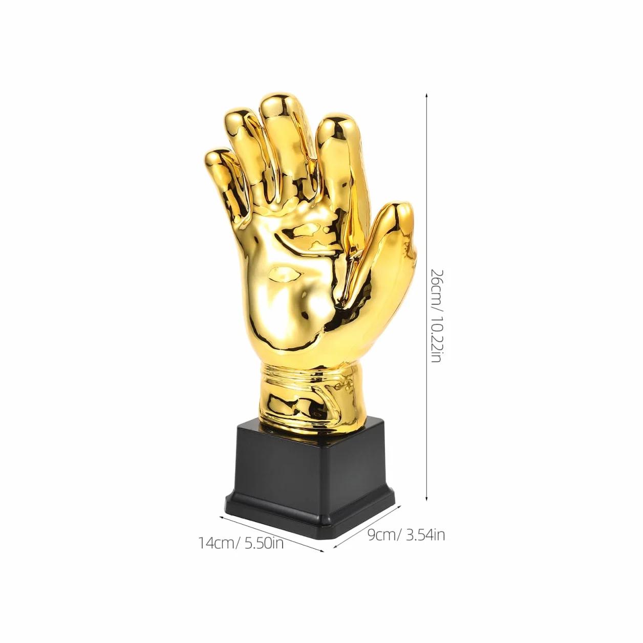 UPKOCH Trophée Gardien de But Or Unique Football Trophée Sportif Décoratif pour Compétitions Scolaires et Amateurs
