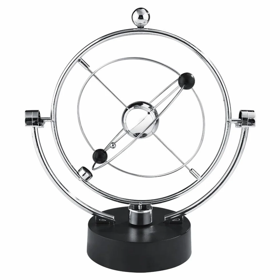 Delaman Swing Ball Craft Celestial Body Kinetic Movement Orbital Electric Wiggler A603