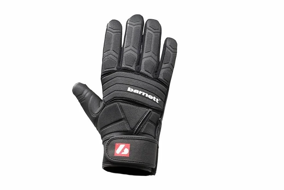 BARNETT FLG-03 Gants de Football américain Linemen Pro Noir