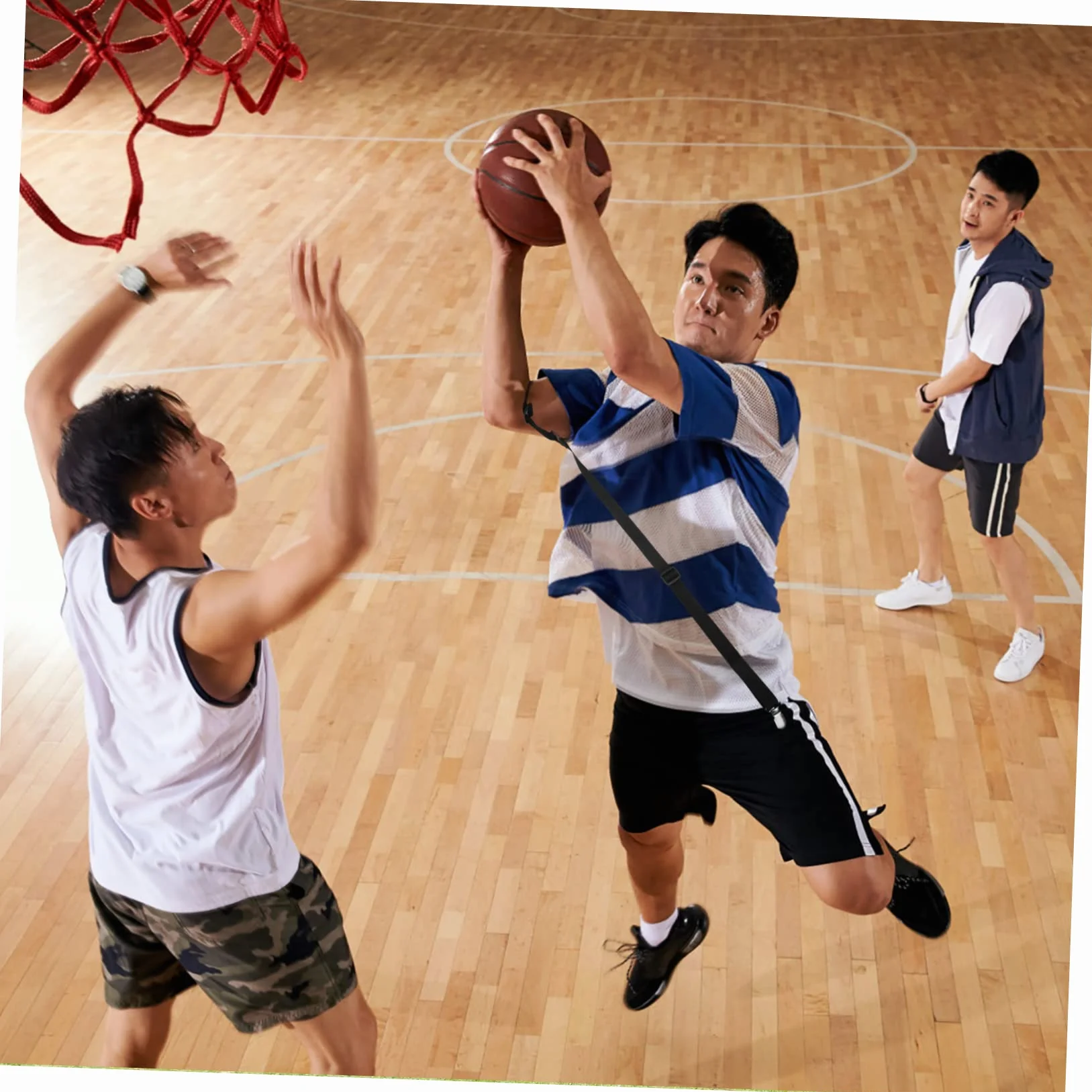 Ball Guide pour Main de Basket-Ball Accessoire Entraînement Sangle