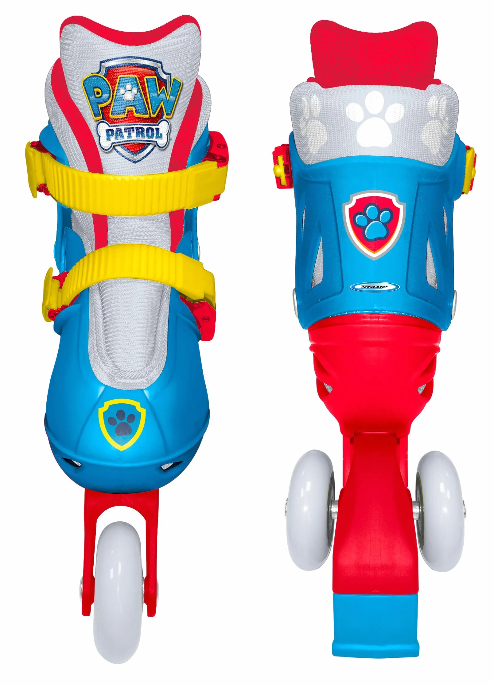 Paw Patrol Adjustable 3 Wheels Skate Size 27-30, Bleu