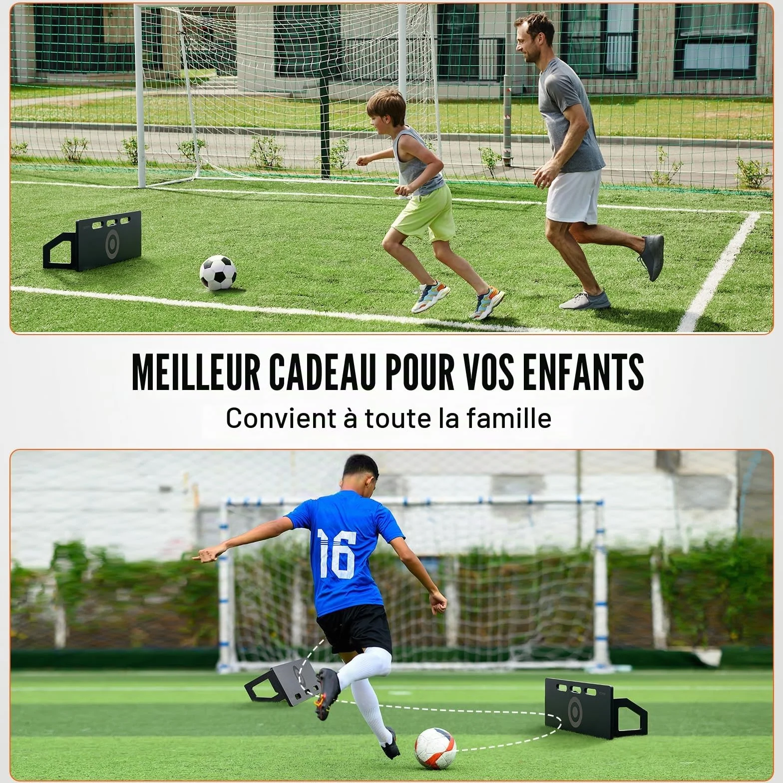 VEVOR Planche de Rebond de Football