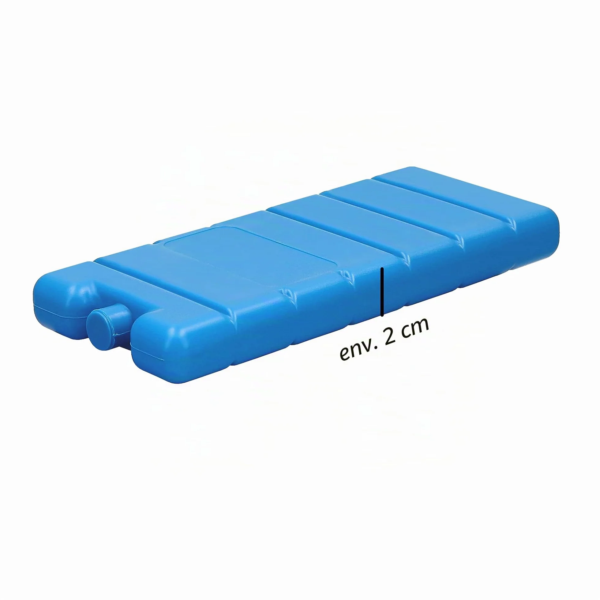 VonBueren Pain de Glace pour Sac Isotherme Lot de 4 7.5 x 16.5 x 2 cm Plastique