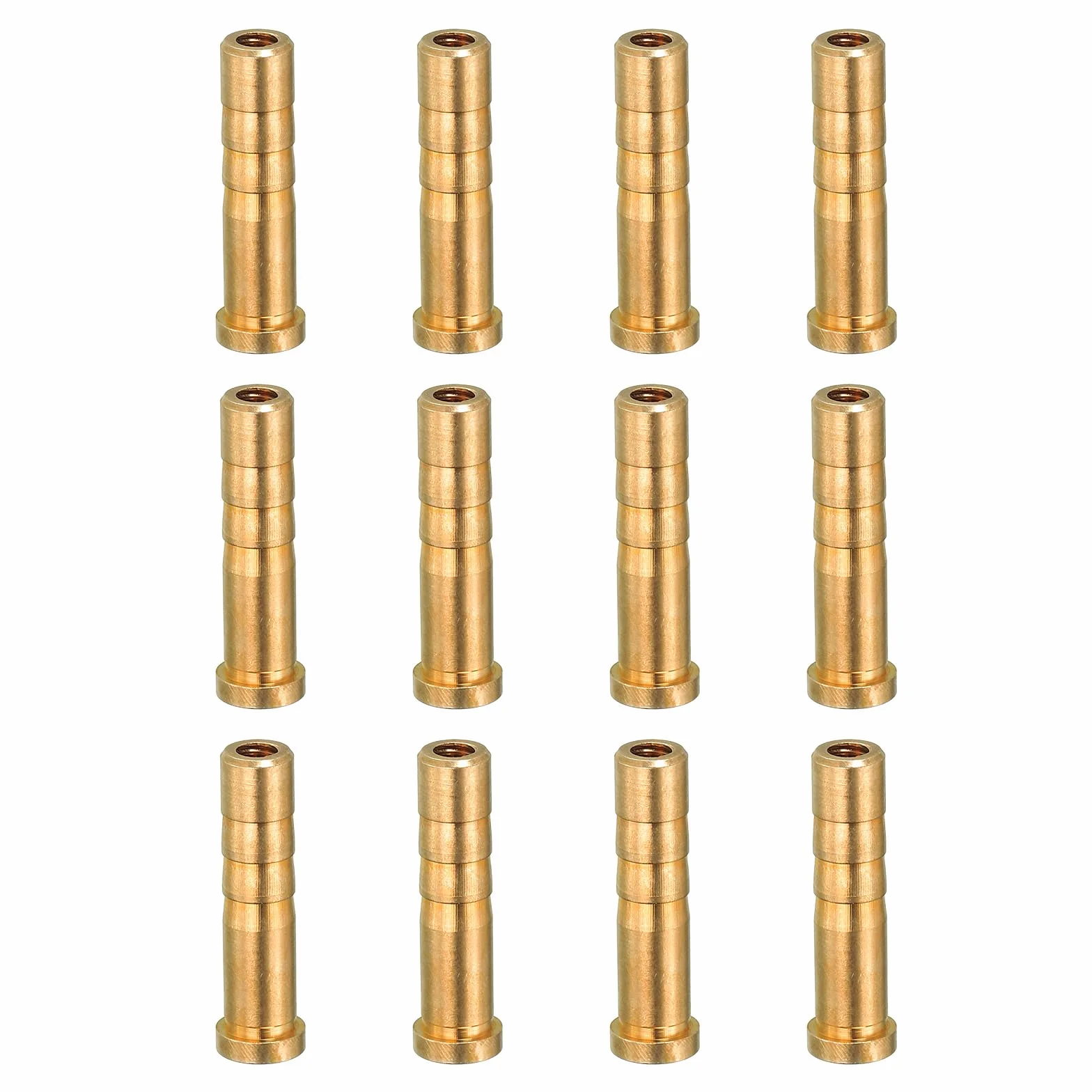 PATIKIL Insert en Laiton 12 Pcs pour Flèche de Tir à l'arc 0,244/6,2 Mm