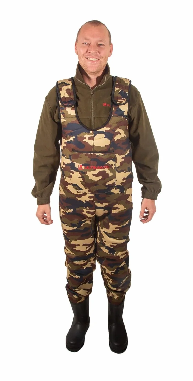 Waders Pêche Néoprène Camo 44