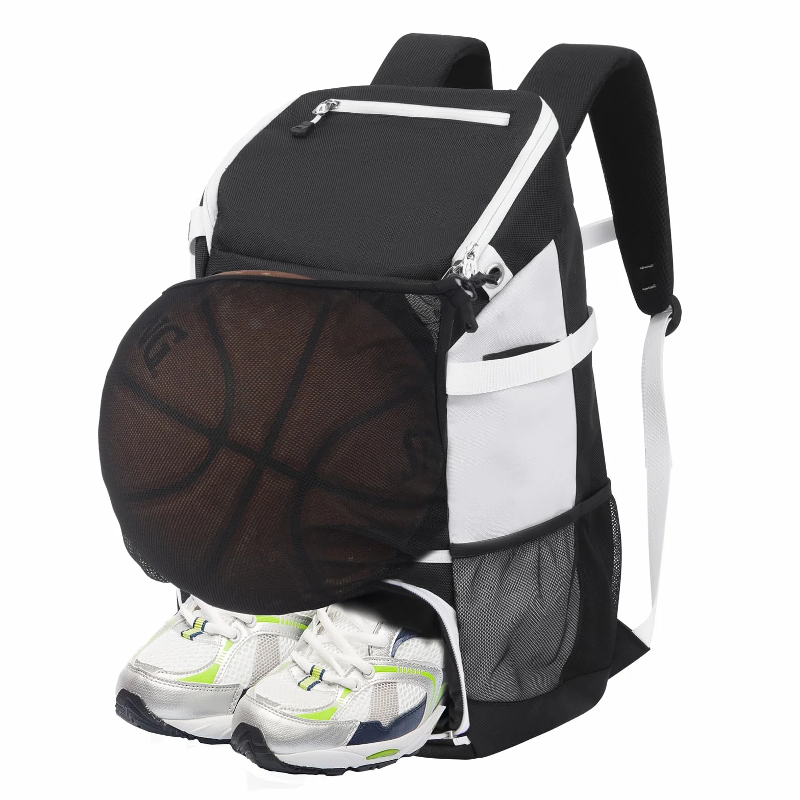 KINGSLONG Sac à Dos de Baseball avec Compartiment à Chaussures, étanche, pour Jeunes et Adultes