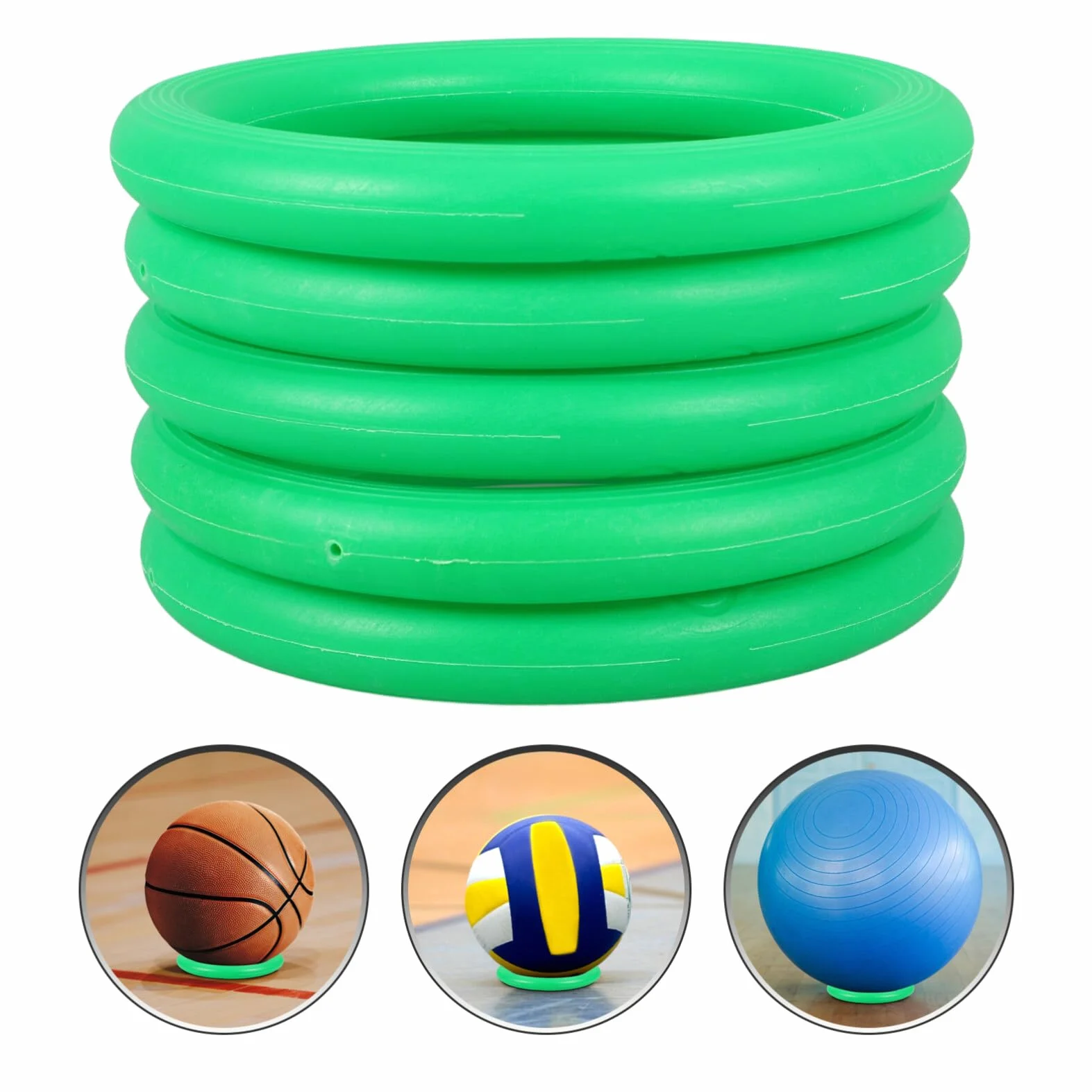 Base De Balle De Yoga 5 Pièces Antidérapant Stable Ballon De Fitness