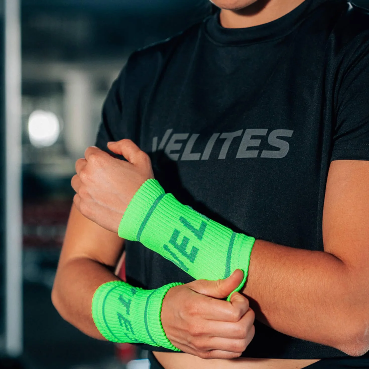 Velites Lot de 7 protège-poignets fluo Protection contre les frottements