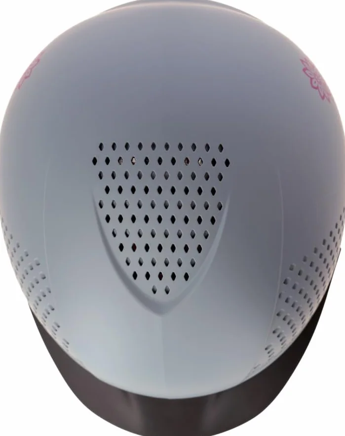 Kerbl Covalliero Casque d'équitation Beauty 2.0, noir et gris