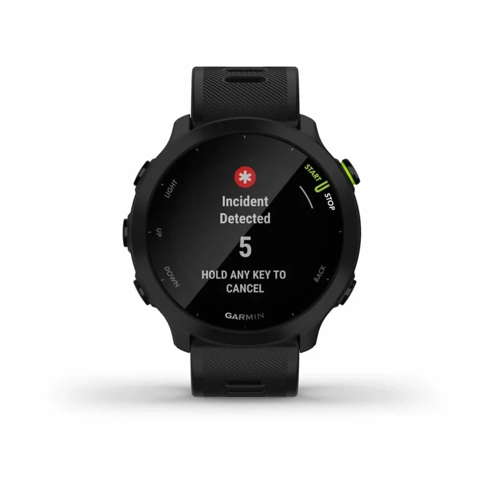 Garmin Forerunner 55 Montre GPS Running avec Cardio au Poignet Noir 42 mm