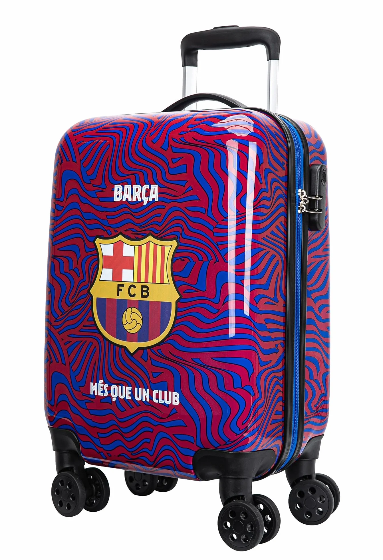 Valise Cabine FC Barcelone Officielle 19 Pouces