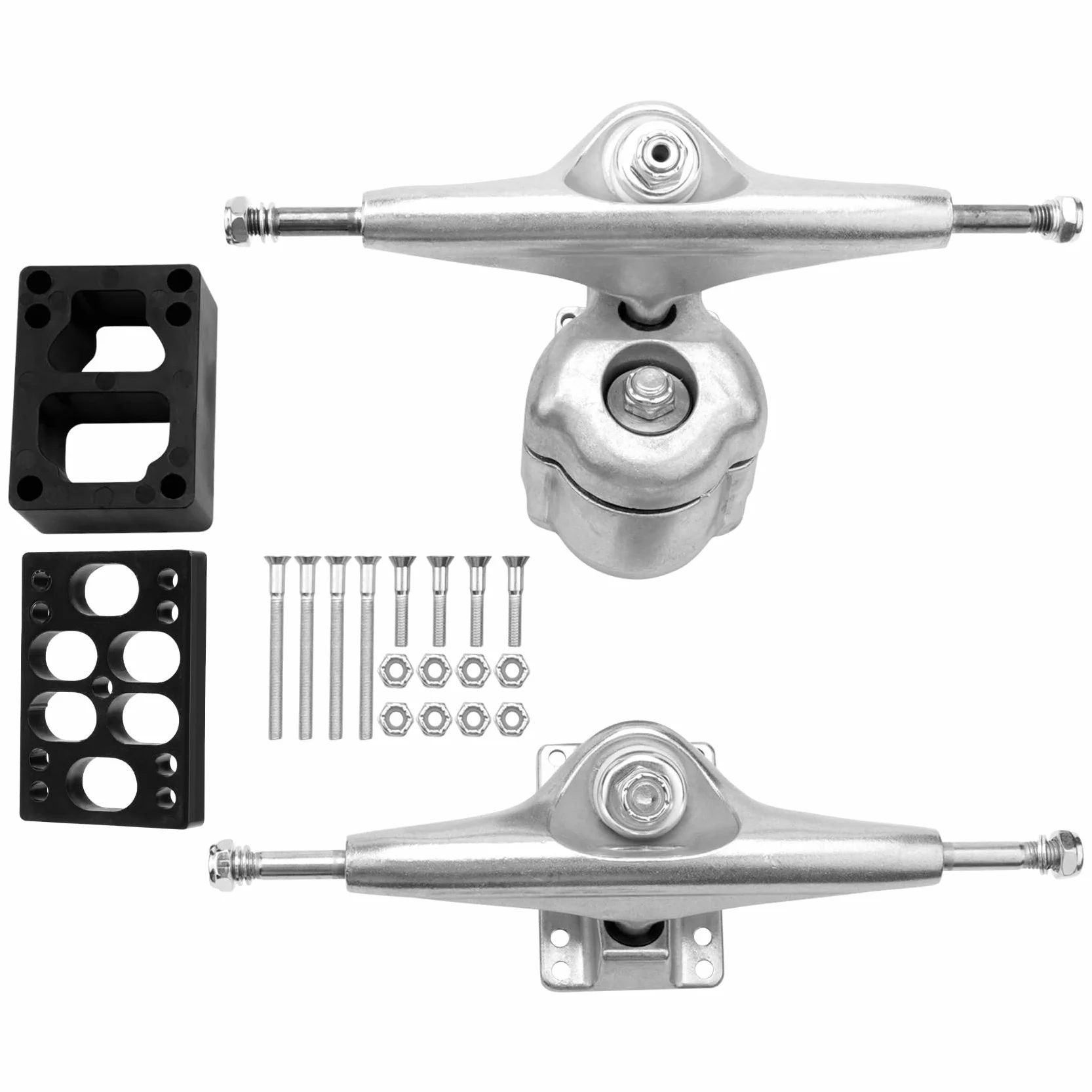 BrüCke Surfskate Adaptateur Ensemble de joints d'argent pour S6 rouge