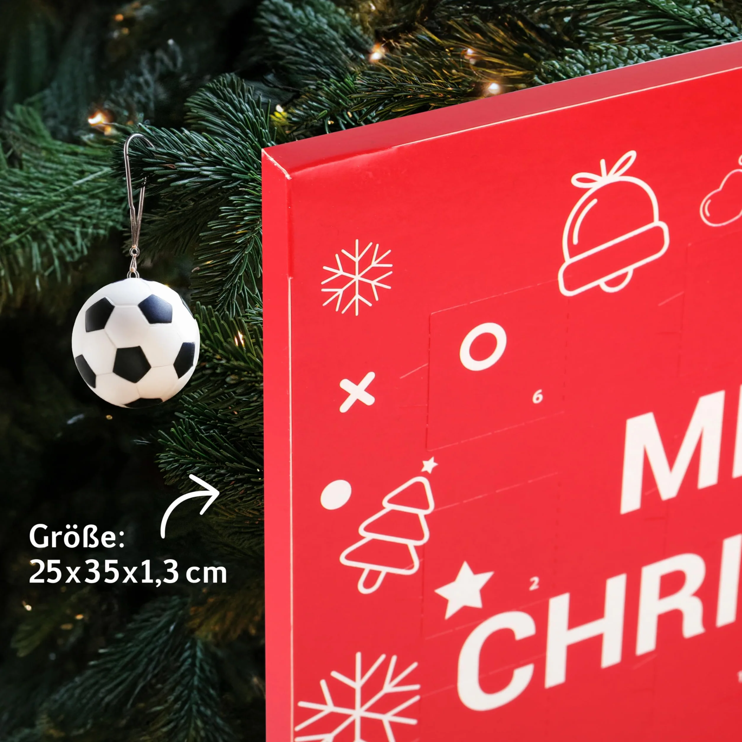 Gunz Liverpool FC Calendrier de l'Avent Chocolat Fairtrade 120 g