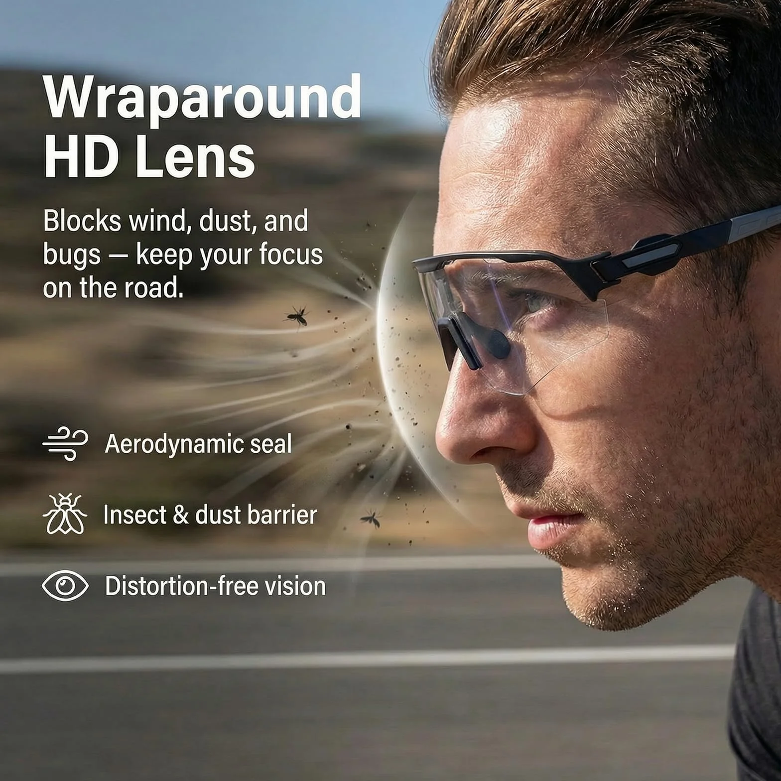 Lunette de Cyclisme Photochromique UV400 Homme Femme pour Sport Outdoor
