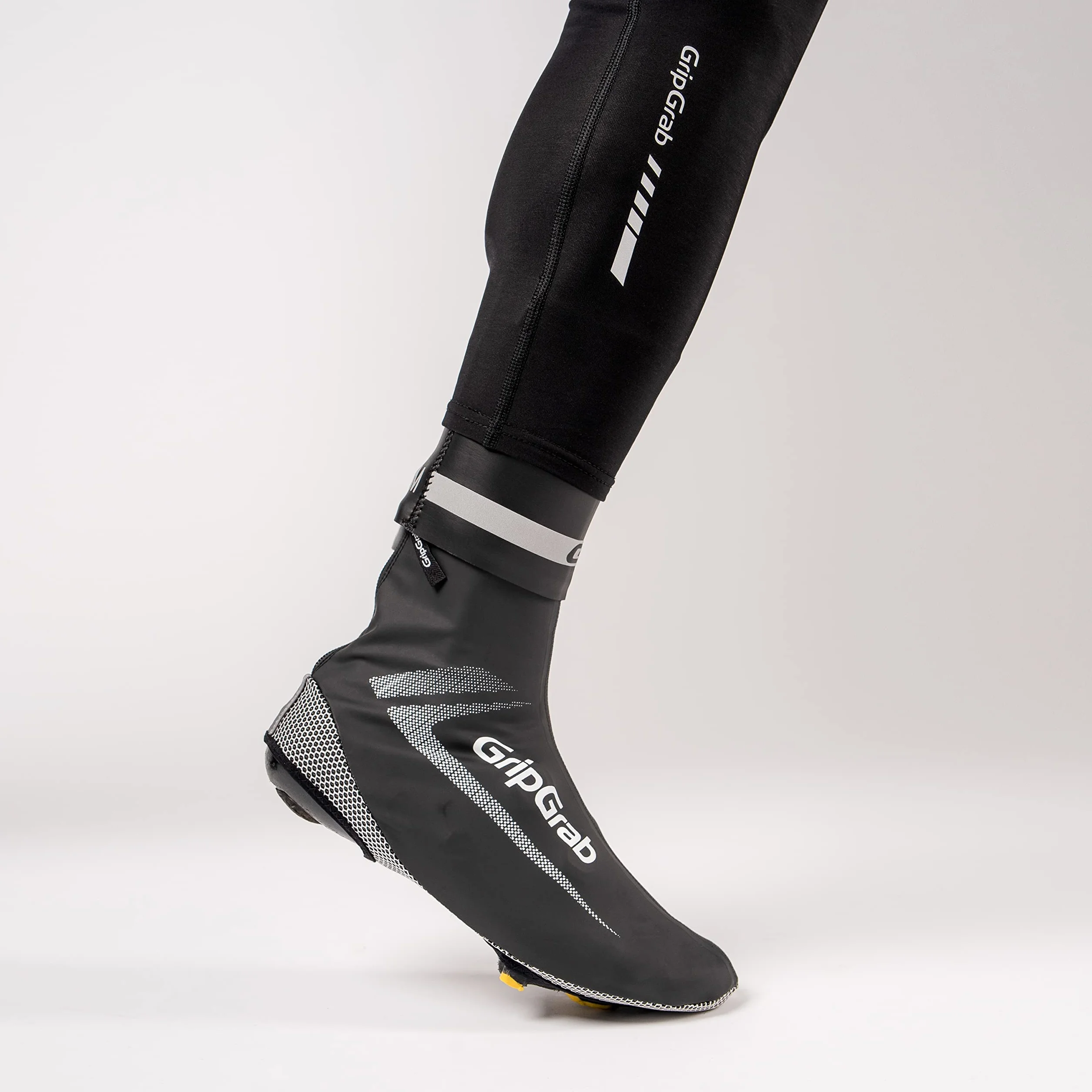 GripGrab CyclinGaiter Chevilles Couvre-chaussures Néoprène Cyclisme Pluie Imperméables Vélo