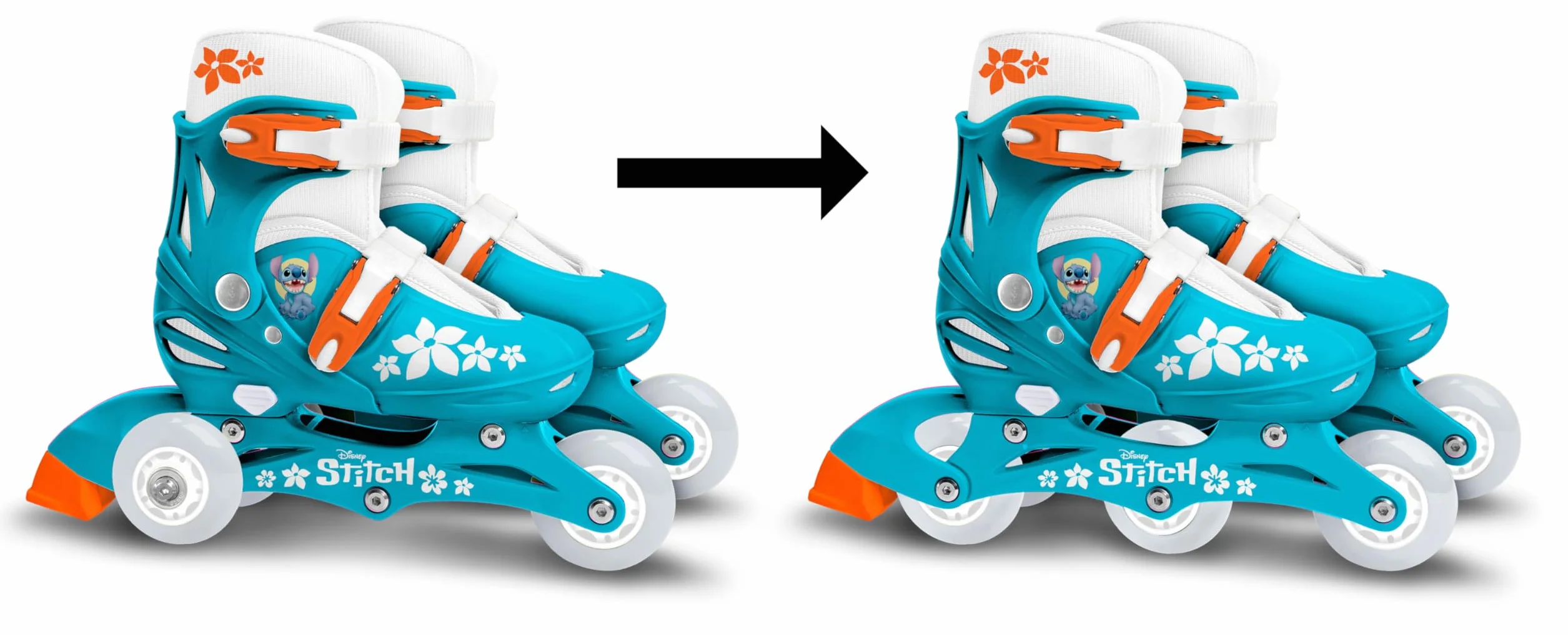 TRISKATES Stitch Rollers 27-30 Blue White