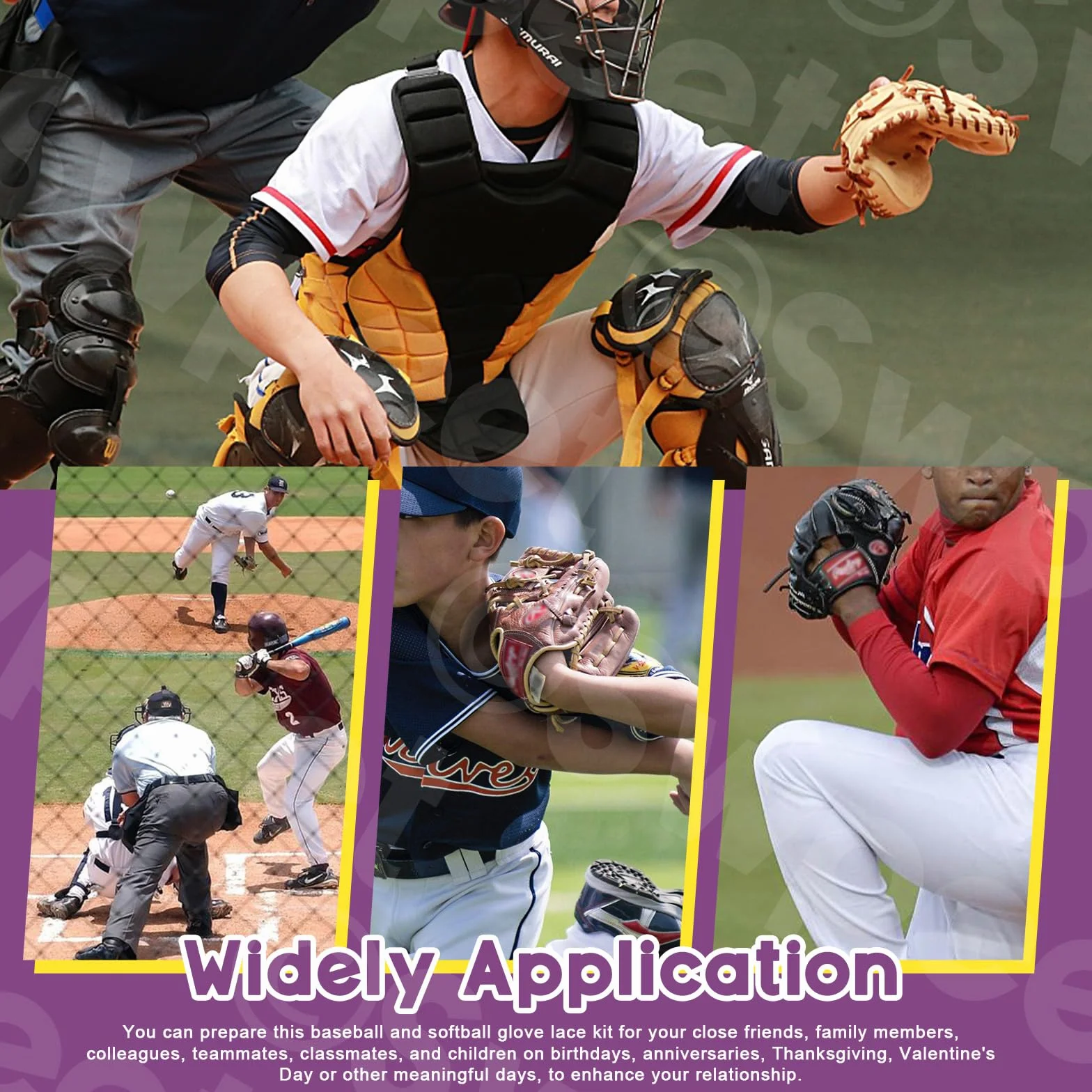 Swpeet Kit d'entretien pour gants de baseball