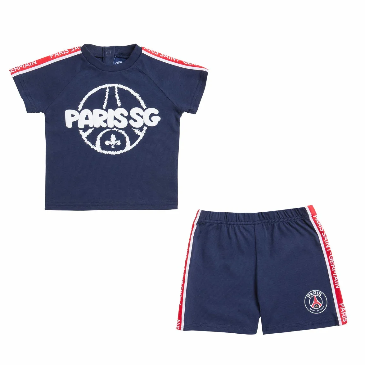 PARIS SAINT-GERMAIN Ensemble T-Shirt Short PSG bébé Collection Officielle