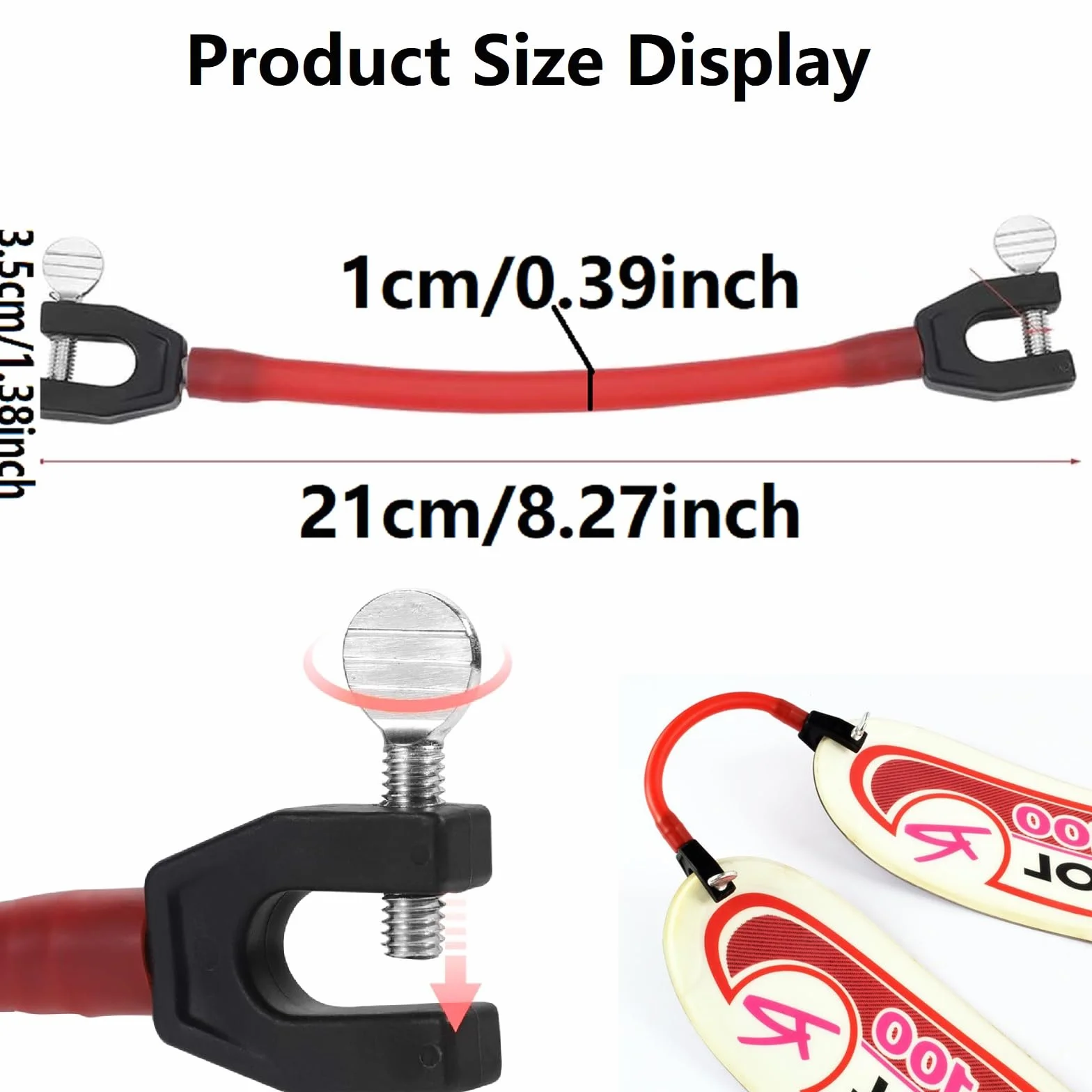 Connecteur de Pointe de Ski, Aide à l'Entraînement pour Débutants