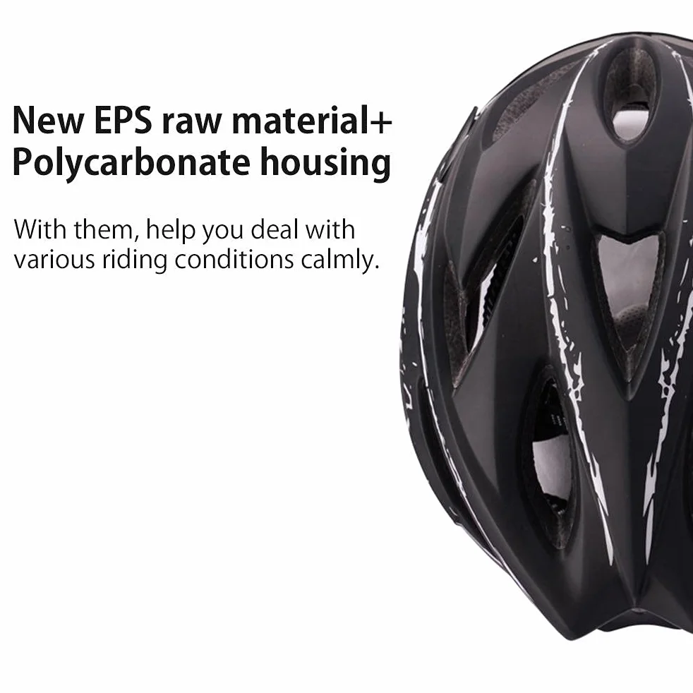 Hahepo Casque de vélo de course avec visière magnétique respirant pour patinage scooter roller longboard BMX