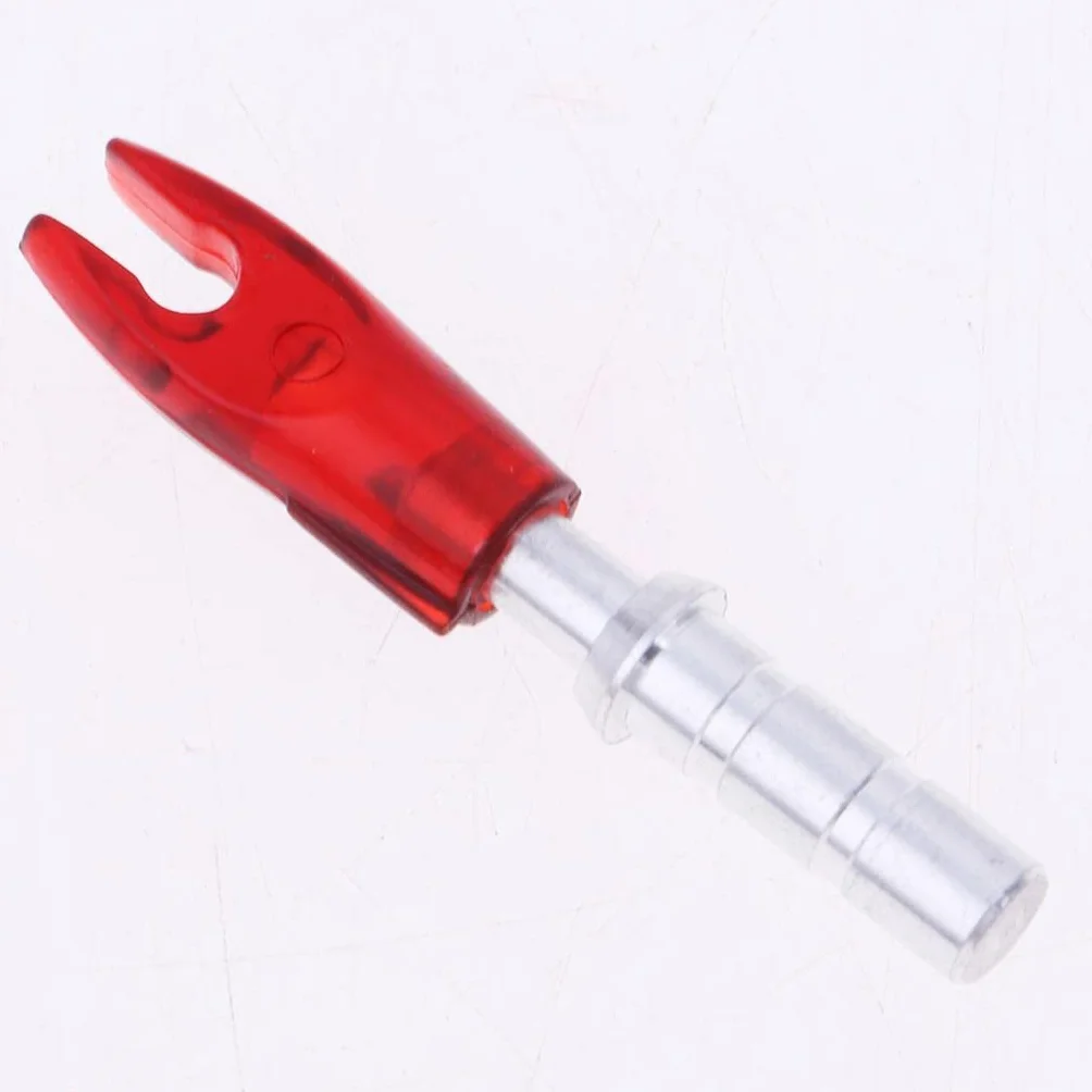 Encoches de Précision en Plastique pour Arbre de Flèche ID 4.2mm - 12 Pièces