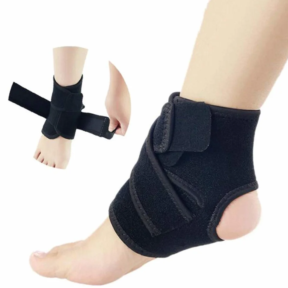 Attelle de cheville ajustable pour sport, football, cyclisme, fitness