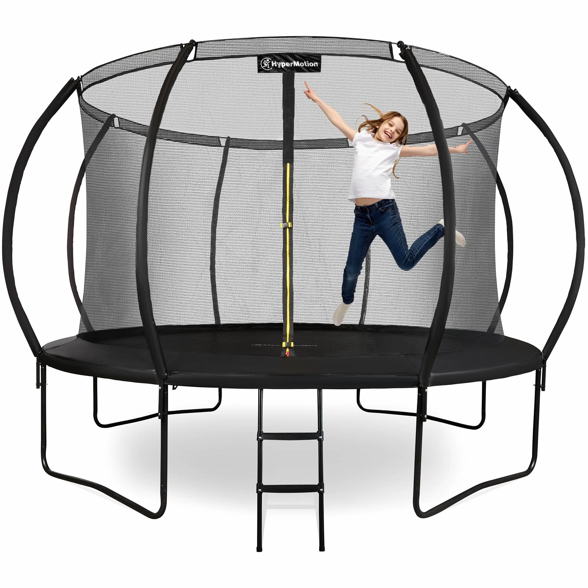Trampoline Exterieur Enfant 3 Ans 244/305/366/430/487 cm avec Filet de Sécurité