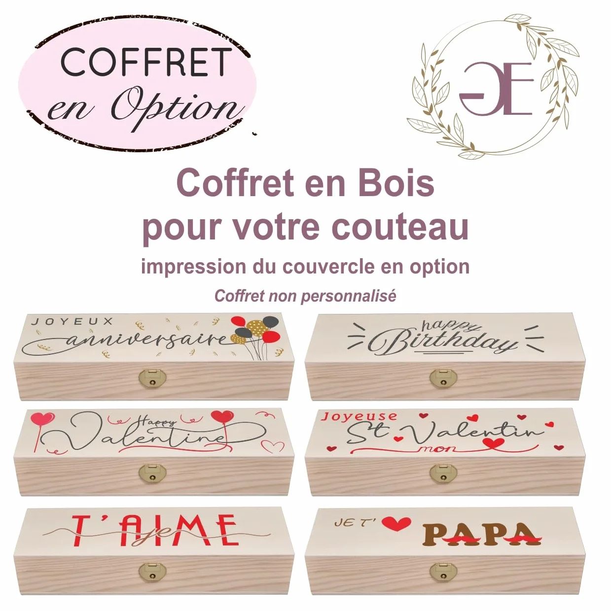 Couteau Laguiole Bougna personnalisé prénom gravé Lame 10.5cm Cadeau homme