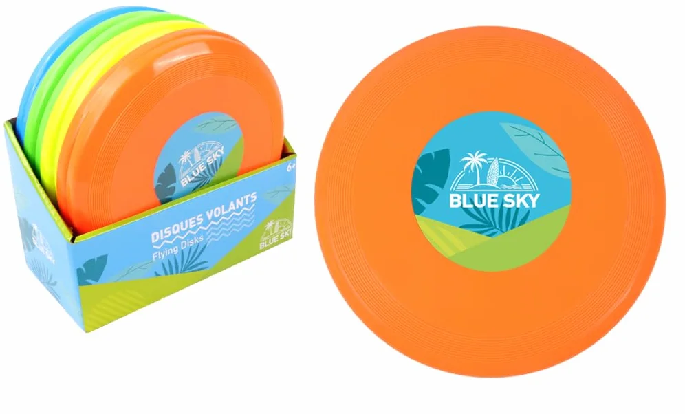 Disque Volant Frisbee Jeu de Plein Air Plastique Jouet Enfant Adulte 3 Ans