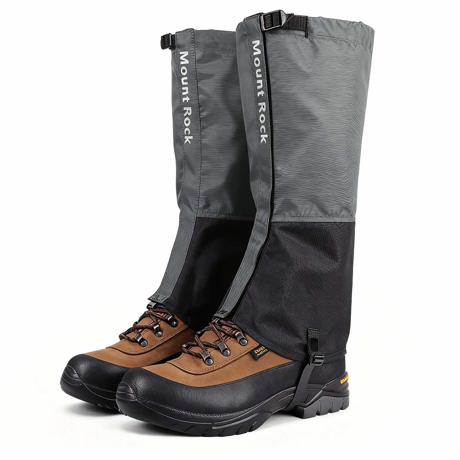 Guêtres de Randonnée Imperméables Réglables pour Homme Femme Ski Escalade Chasse