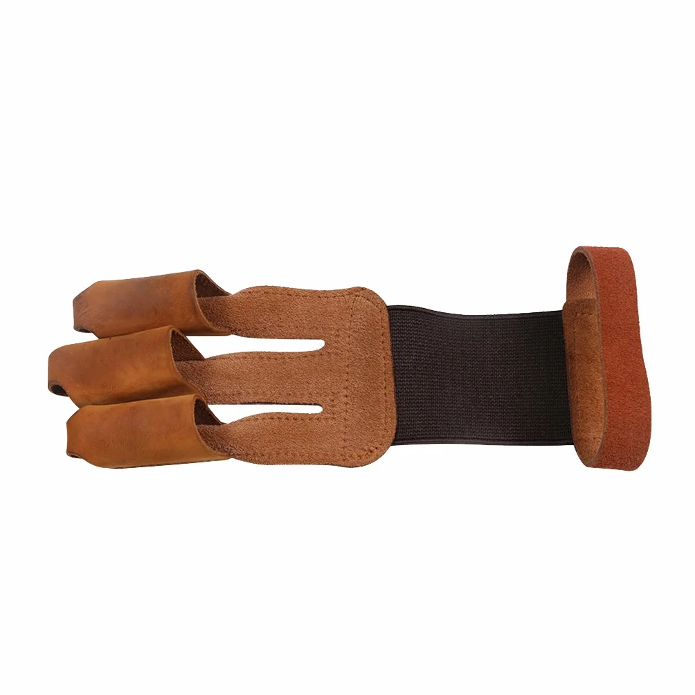 Gants à Doigts Support à Main pour Chasse Tir à Arc Accessoire