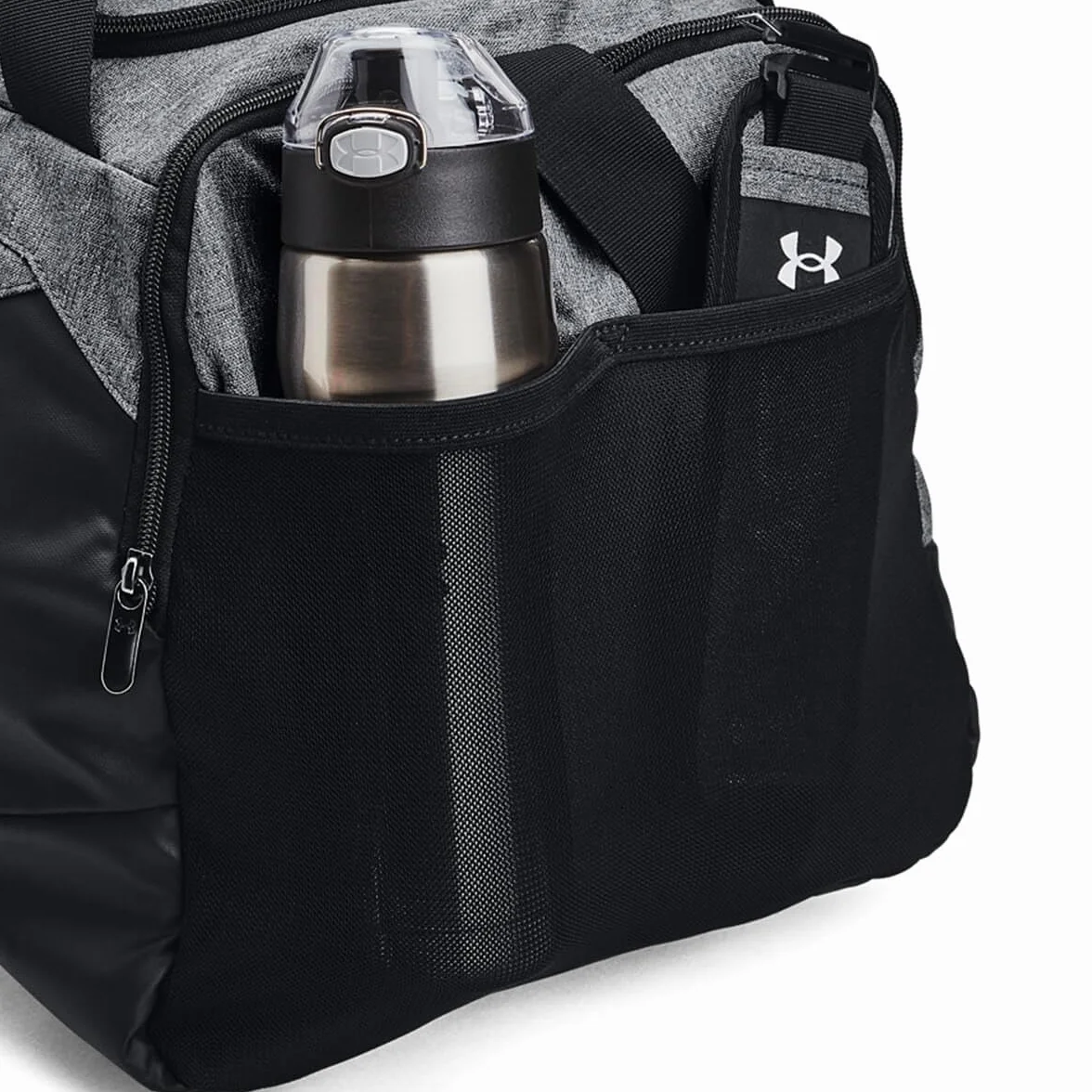 Under Armour Unisex Undeniable 5.0 Medium Duffle Bag Pitch Gray Heather Black