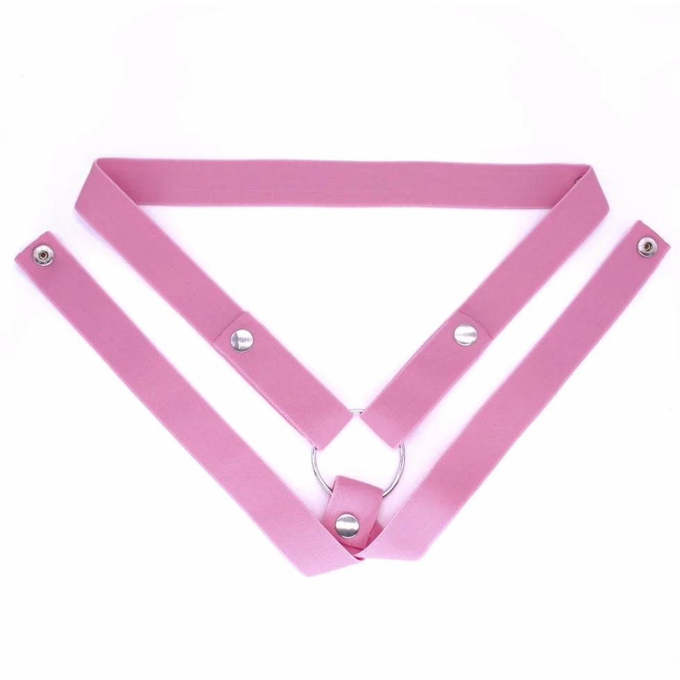 Ceinture élastique d'accessoires de Sport pour Hommes, vêtements Actifs, Ceinture à 3 Voies, Rose