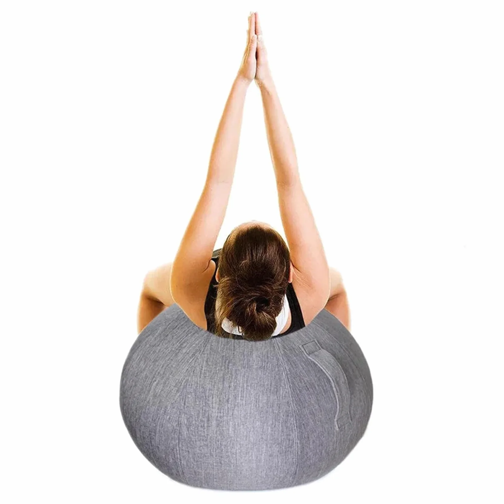 Housse Ballon Gym 65cm Anti-saleté Durable Antidérapante Protection Swiss Ball