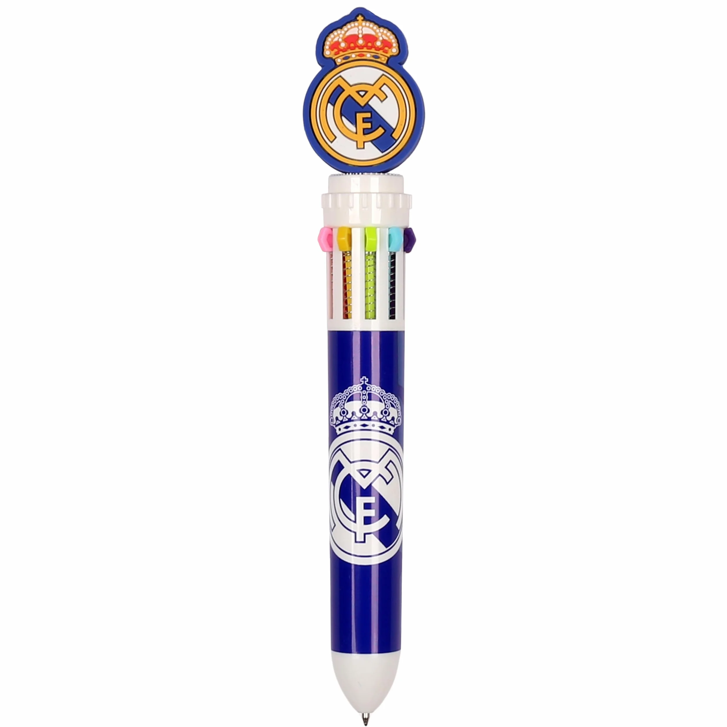 Stylo multicolore 10en1 automatique scolaire 0,5mm