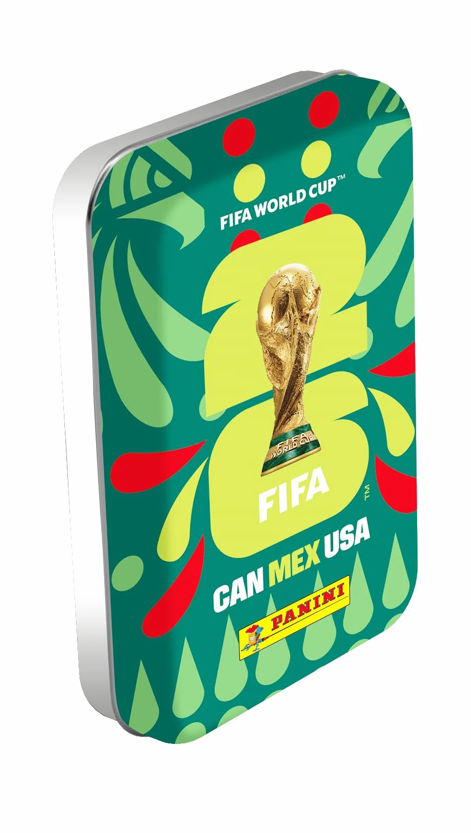 Panini Coupe du Monde FIFA 2026 Stickers Boîte Métal Pocket 8 Pochettes