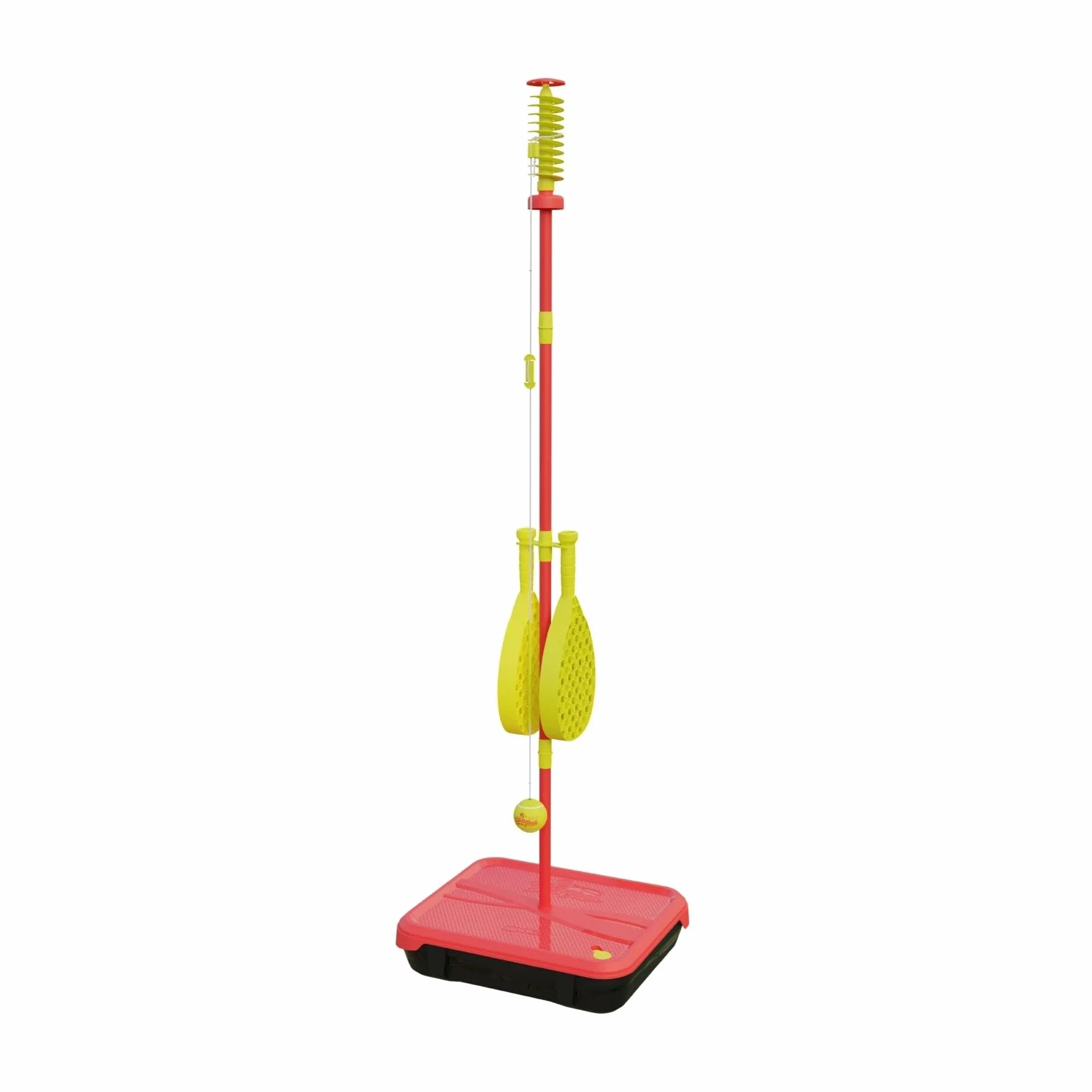 Swingball Classique Toutes Surfaces Jeu de Tennis avec Mât 2 Raquettes Padel Balle de Tennis 6 Ans+
